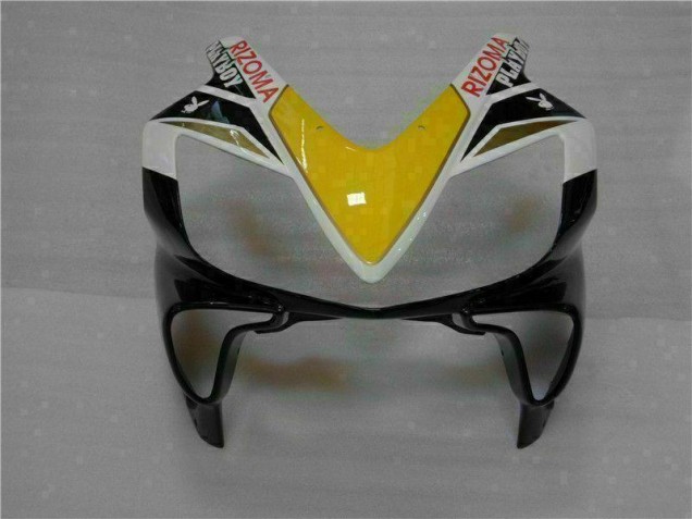 Carenagem Moto CBR 600 F4i 01-03 - Amarelo Prata Preto Playboy Carenagem Moto CBR 600 F4i 01-03 - Amarelo Prata Preto Playboy