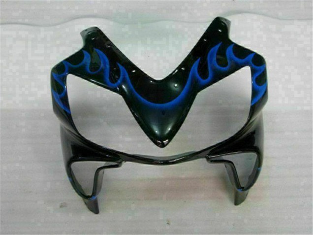 Carenagem Moto CBR 600 F4i 01-03 - Azul Chamas Carenagem Moto CBR 600 F4i 01-03 - Azul Chamas
