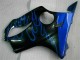 Carenagem Moto CBR 600 F4i 01-03 - Azul Chamas Carenagem Moto CBR 600 F4i 01-03 - Azul Chamas