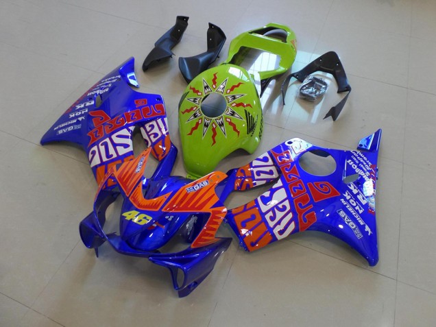 Carenagem Moto CBR 600 F4i 01-03 - Azul Rossi Carenagem Moto CBR 600 F4i 01-03 - Azul Rossi
