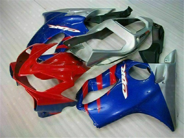 Carenagem Moto CBR 600 F4i 01-03 - Azul Vermelho Carenagem Moto CBR 600 F4i 01-03 - Azul Vermelho