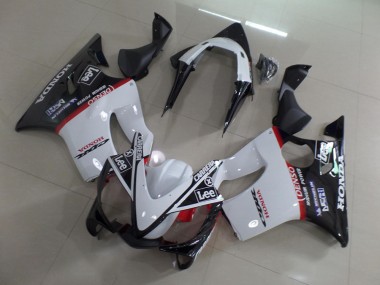Carenagem Moto CBR 600 F4i 01-03 - Branco Preto Carrera Lee