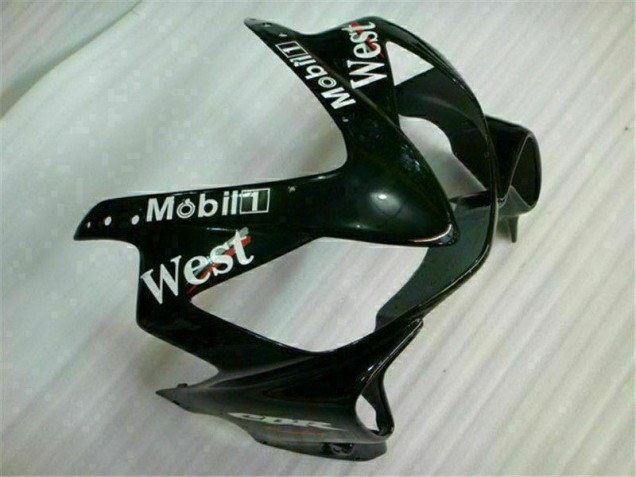 Carenagem Moto CBR 600 F4i 01-03 - Branco Preto West Carenagem Moto CBR 600 F4i 01-03 - Branco Preto West