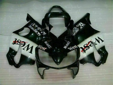 Carenagem Moto CBR 600 F4i 01-03 - Branco Preto West