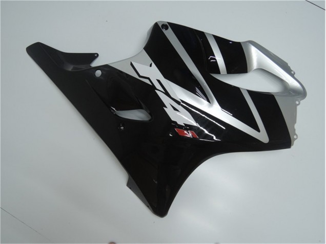 Carenagem Moto CBR 600 F4i 01-03 - Prata Preto Carenagem Moto CBR 600 F4i 01-03 - Prata Preto