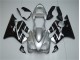 Carenagem Moto CBR 600 F4i 01-03 - Prata Preto Carenagem Moto CBR 600 F4i 01-03 - Prata Preto