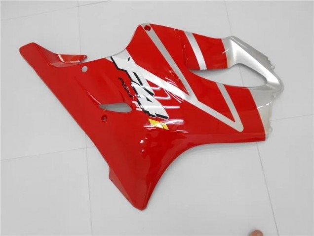 Carenagem Moto CBR 600 F4i 01-03 - Prata Vermelho Carenagem Moto CBR 600 F4i 01-03 - Prata Vermelho