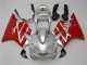 Carenagem Moto CBR 600 F4i 01-03 - Prata Vermelho Carenagem Moto CBR 600 F4i 01-03 - Prata Vermelho
