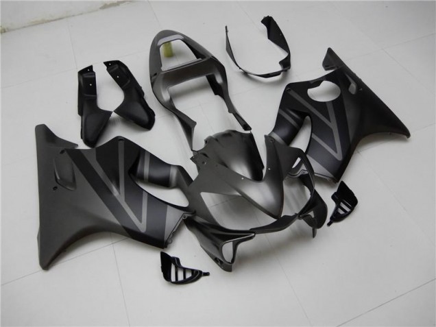 Carenagem Moto CBR 600 F4i 01-03 - Preto Fosco Cinzento Carenagem Moto CBR 600 F4i 01-03 - Preto Fosco Cinzento