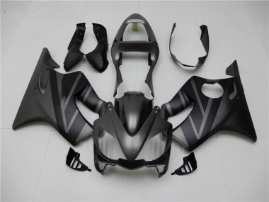 Carenagem Moto CBR 600 F4i 01-03 - Preto Fosco Cinzento