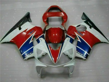 Carenagem Moto CBR 600 F4i 01-03 - Vermelho Branco Azul