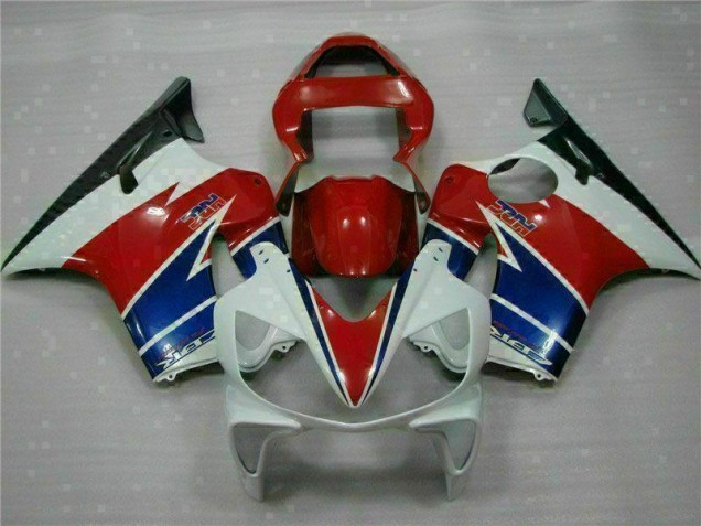 Carenagem Moto CBR 600 F4i 01-03 - Vermelho Branco Azul