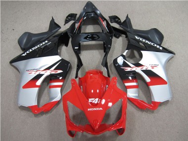 Carenagem Moto CBR 600 F4i 01-03 - Vermelho Branco Preto