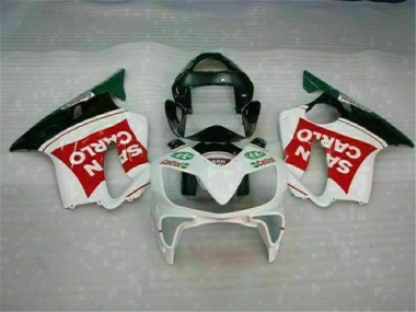 Carenagem Moto CBR 600 F4i 01-03 - Vermelho Branco Preto San Carlo