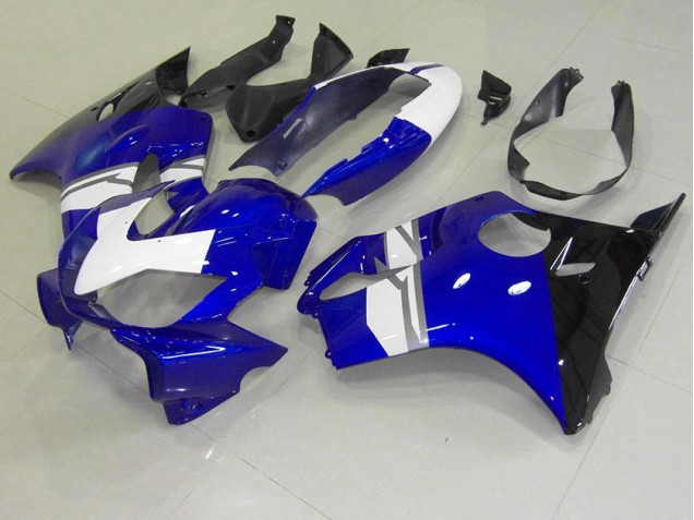 Carenagem Moto CBR 600 F4i 04-07 - Branco Azul Preto