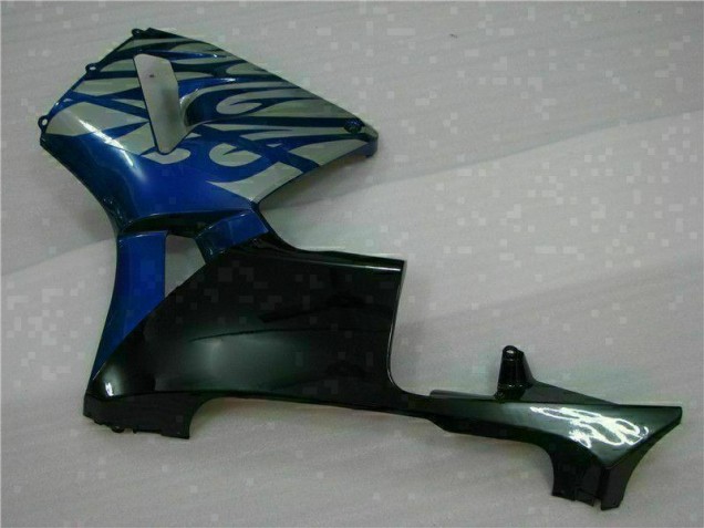 Carenagem Moto CBR 600RR 03-04 - Azul & Prata Chama Carenagem Moto CBR 600RR 03-04 - Azul & Prata Chama