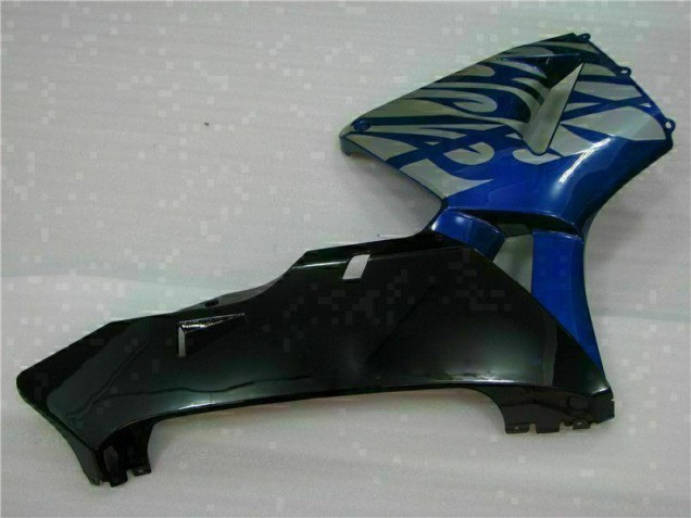 Carenagem Moto CBR 600RR 03-04 - Azul & Prata Chama Carenagem Moto CBR 600RR 03-04 - Azul & Prata Chama