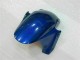 Carenagem Moto CBR 600RR 03-04 - Azul & Prata Chama Carenagem Moto CBR 600RR 03-04 - Azul & Prata Chama