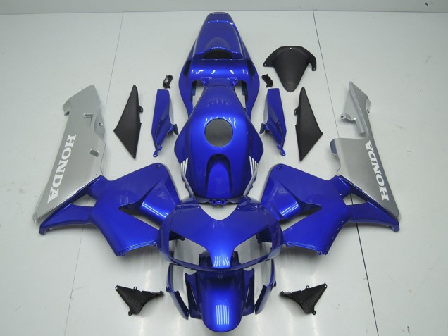 Carenagem Moto CBR 600RR 03-04 - Azul Prata Carenagem Moto CBR 600RR 03-04 - Azul Prata