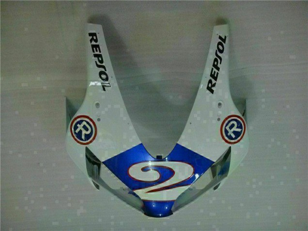 Carenagem Moto CBR 600RR 03-04 - Branco Azul R 2