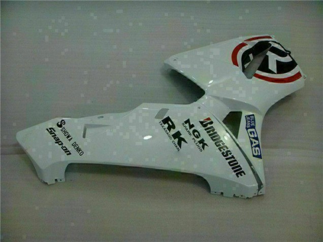 Carenagem Moto CBR 600RR 03-04 - Branco Azul R 2