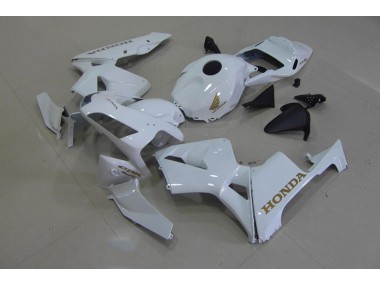 Carenagem Moto CBR 600RR 03-04 - Branco Ouro