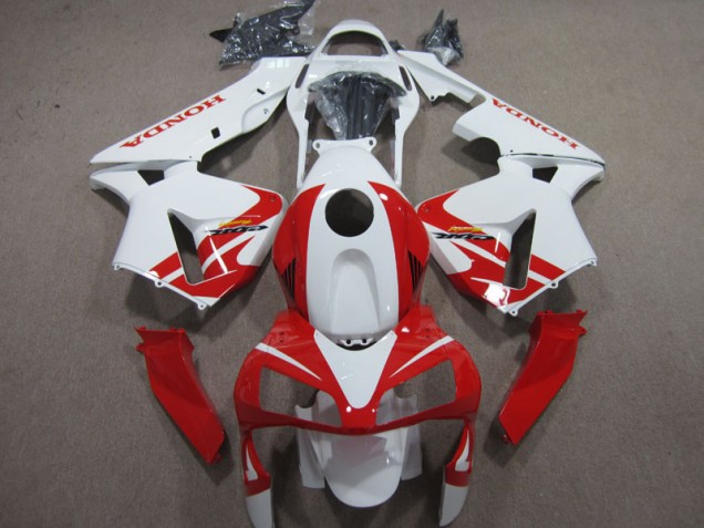 Carenagem Moto CBR 600RR 03-04 - Branco Vermelho