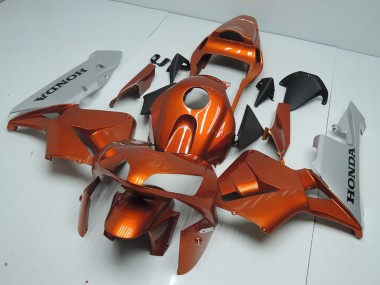 Carenagem Moto CBR 600RR 03-04 - Laranja Prata