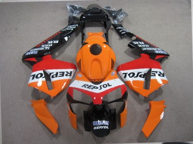 Carenagem Moto CBR 600RR 03-04 - Laranja Preto Repsol
