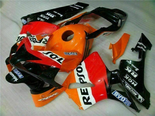 Carenagem Moto CBR 600RR 03-04 - Laranja Repsol