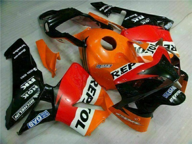Carenagem Moto CBR 600RR 03-04 - Laranja Repsol