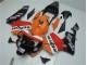 Carenagem Moto CBR 600RR 03-04 - Laranja Vermelho Preto Repsol