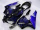 Carenagem Moto CBR 600RR 03-04 - Preto & Azul Chama