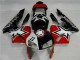 Carenagem Moto CBR 600RR 03-04 - Preto Branco 11