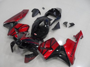 Carenagem Moto CBR 600RR 03-04 - Preto Doce Vermelho