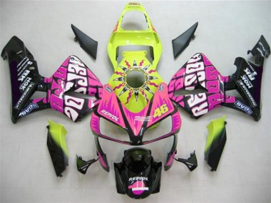 Carenagem Moto CBR 600RR 03-04 - Valentino Rossi