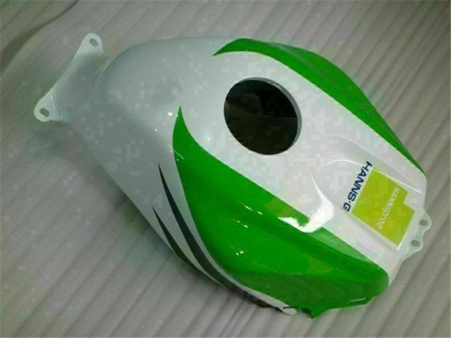 Carenagem Moto CBR 600RR 03-04 - Verde Branco Preto