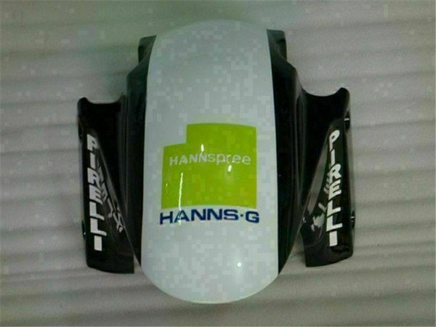 Carenagem Moto CBR 600RR 03-04 - Verde Branco Preto