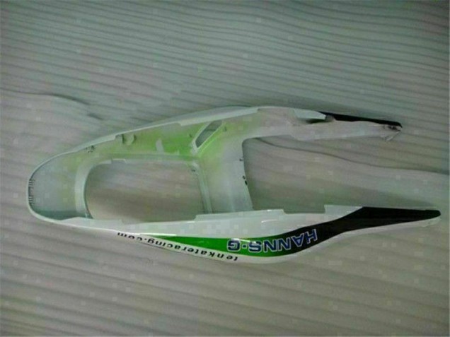 Carenagem Moto CBR 600RR 03-04 - Verde Branco Preto