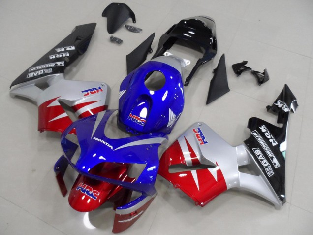 Carenagem Moto CBR 600RR 03-04 - Vermelho Prata Azul