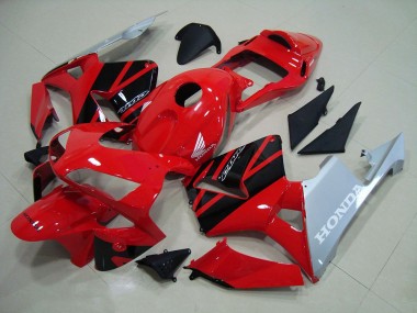 Carenagem Moto CBR 600RR 03-04 - Vermelho Prata