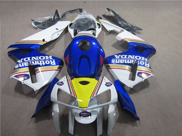 Carenagem Moto CBR 600RR 05-06 - Azul Branco Rothmans Carenagem Moto CBR 600RR 05-06 - Azul Branco Rothmans