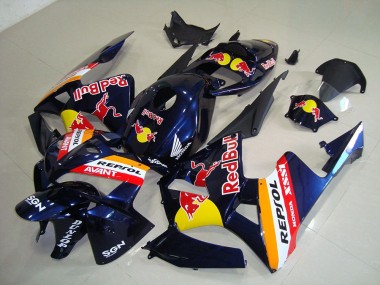 Carenagem Moto CBR 600RR 05-06 - Azul Escuro Red Bull Repsol