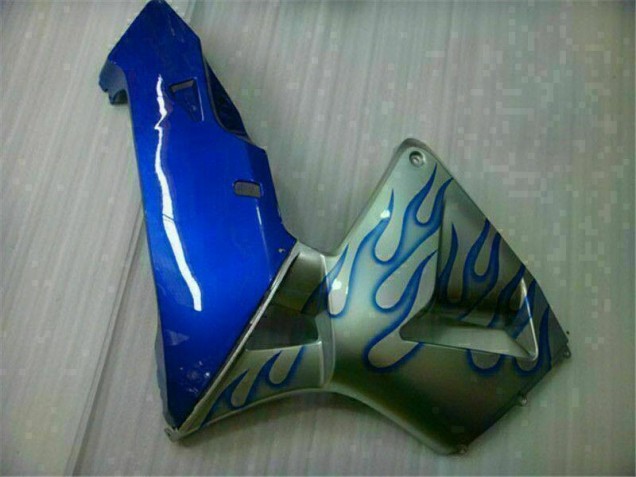 Carenagem Moto CBR 600RR 05-06 - Branco Azul Chama Carenagem Moto CBR 600RR 05-06 - Branco Azul Chama