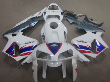 Carenagem Moto CBR 600RR 05-06 - Branco Azul Vermelho