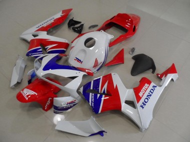 Carenagem Moto CBR 600RR 05-06 - Branco Azul Vermelho Motul HRC