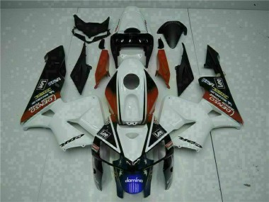 Carenagem Moto CBR 600RR 05-06 - Branco Vermelho Preto Lee