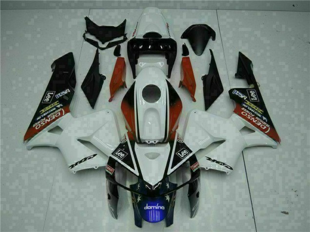 Carenagem Moto CBR 600RR 05-06 - Branco Vermelho Preto Lee Carenagem Moto CBR 600RR 05-06 - Branco Vermelho Preto Lee