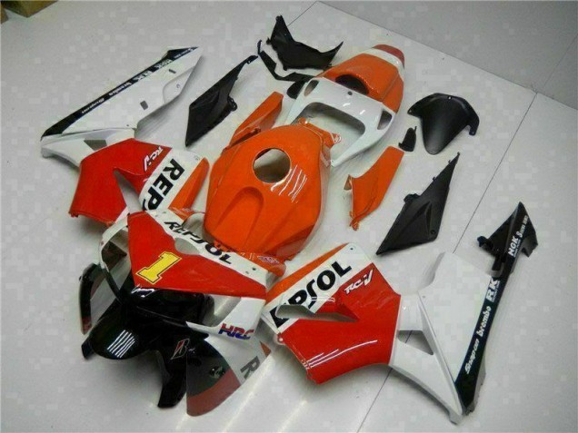 Carenagem Moto CBR 600RR 05-06 - Laranja Repsol Carenagem Moto CBR 600RR 05-06 - Laranja Repsol
