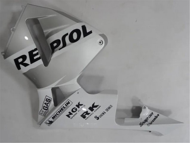 Carenagem Moto CBR 600RR 05-06 - Prata Branco Preto Repsol